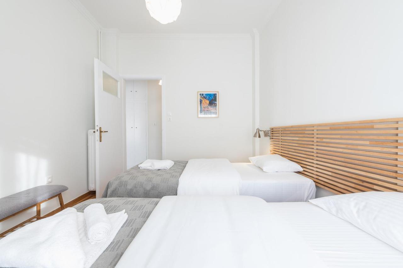 Cozy And Fresh Apt Close To Metro アテネ エクステリア 写真