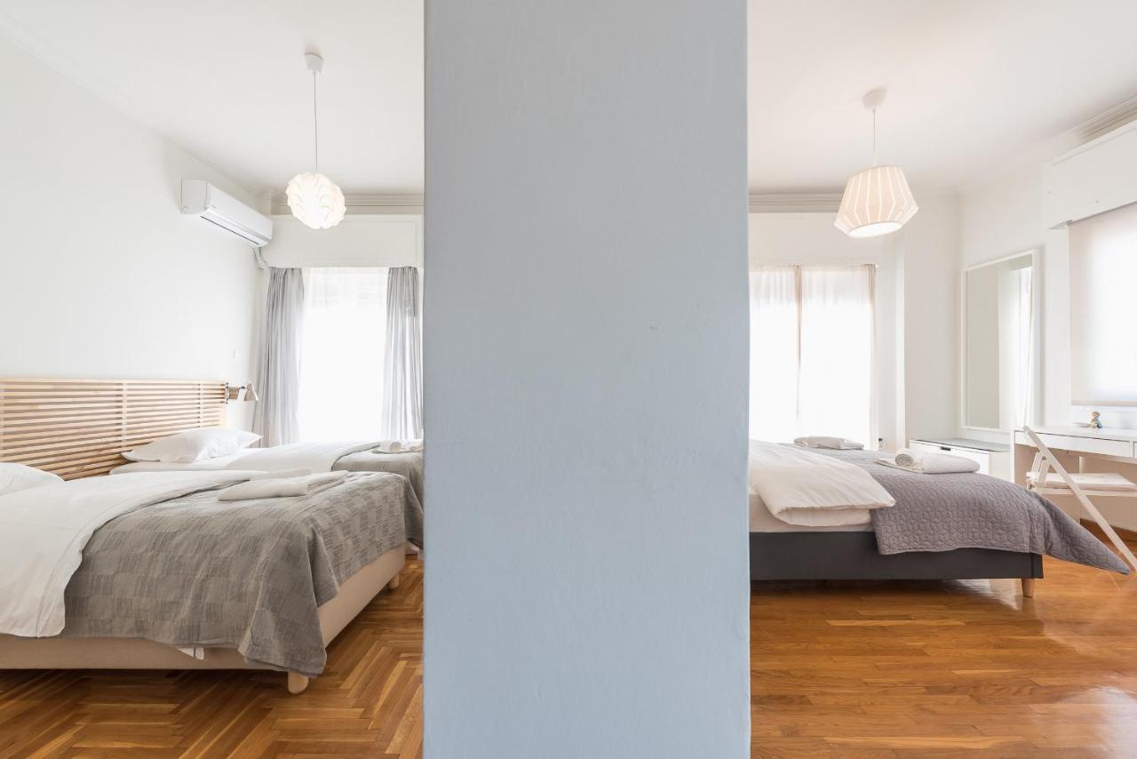 Cozy And Fresh Apt Close To Metro アテネ エクステリア 写真